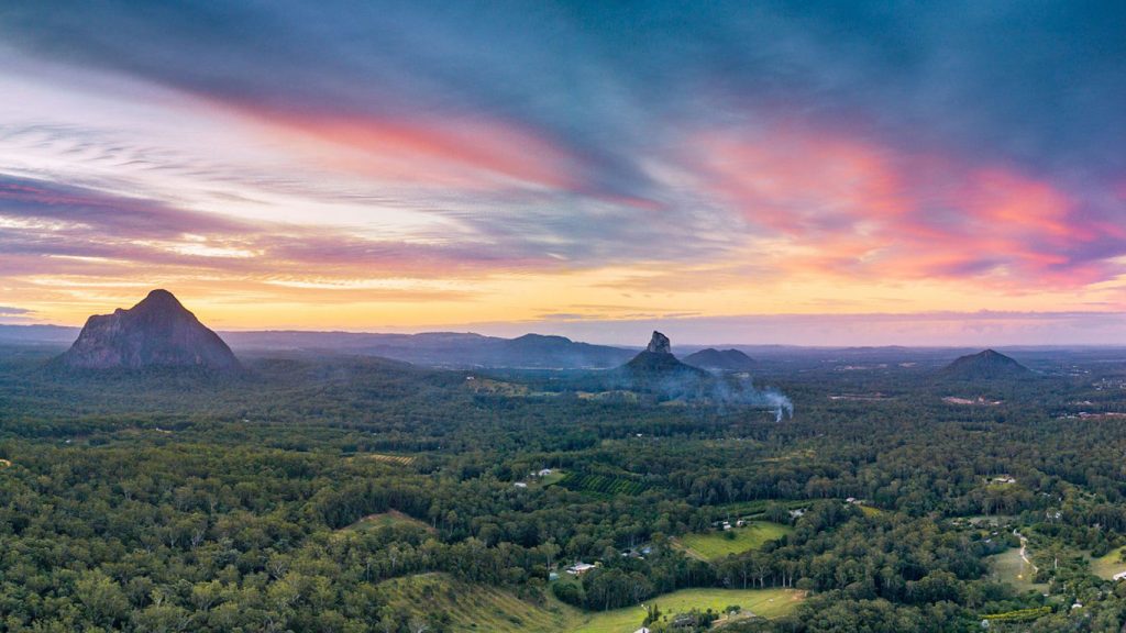 Glasshouse Mountains